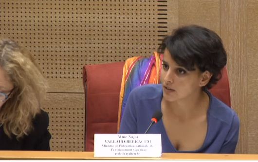 Commission d'enquête : audition de Mme Najat Vallaud Belkacem le 2 juin 2015